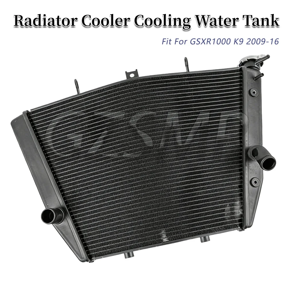Fit For GSXR1000 GSX-R 1000 K9 2009 2010 2011 2012 2013 2014 2015 2016 Replacement Radiator Cooler Cooling Water Tank