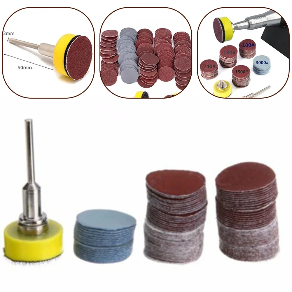 Fine Woodworking Process Sanding Discs 25mm Sandpaper 12000 Rpm Alumina + Plastic Excellent Performance M6 Thread Size