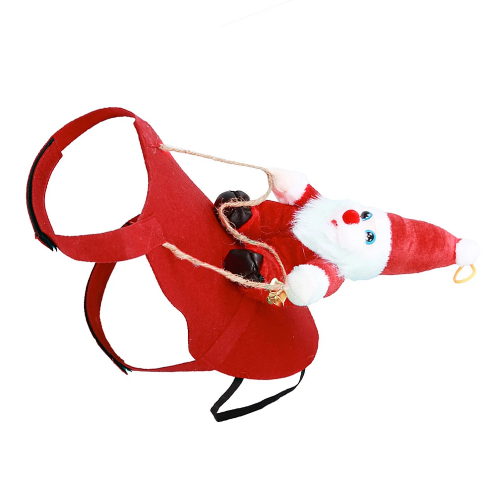 

Pet Christmas Costume Dog Warm Coat Santa Design For Holiday Party Outdoor Walking Pet Party Clothes Dog Christmas Clothes