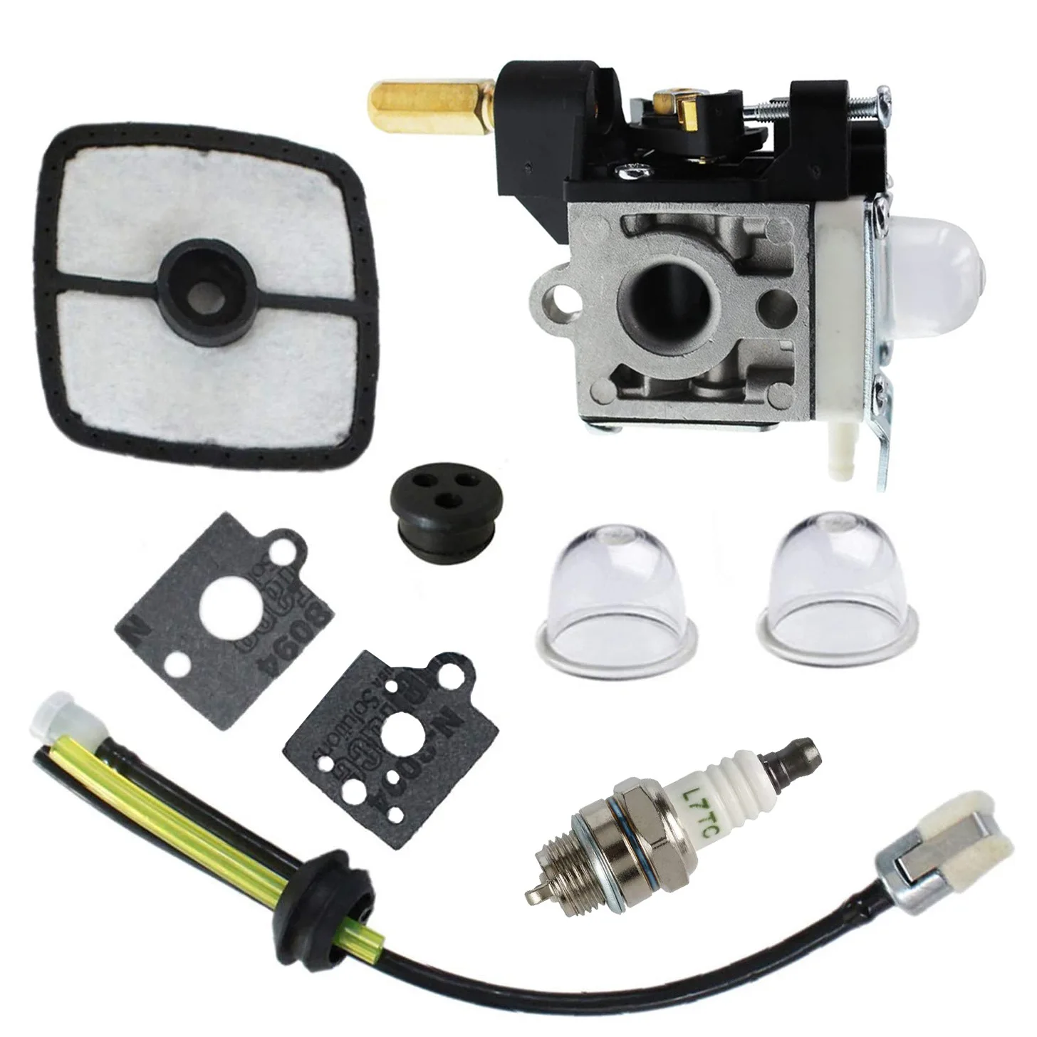 キャブレター-zama-rb-k70-エコー-srm210-srm230-srm231-gt230-gt231-pe230-トリマーのキャブレター交換に適合