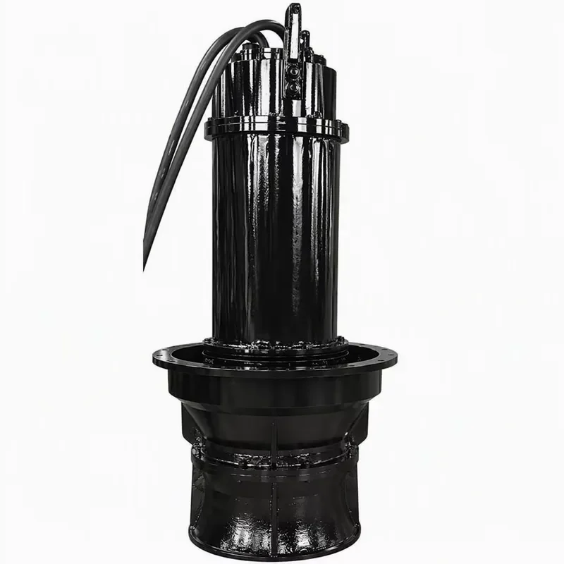 for High Pressure 100HP Submersible Axial Flow Pump Vertical Propeller Agricultural Irrigation and Drainage Engineering