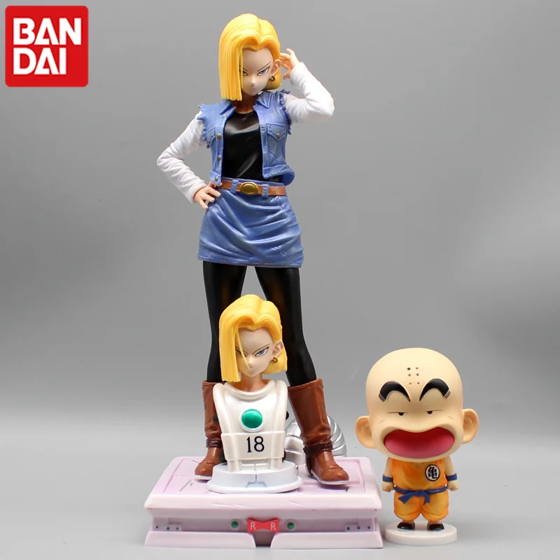 28.5cm Dragon Ball Cpr Lazuli Krillin Wicked Series Fourth Bullet Gk Anime Action Figures Model Animation Surrounding Kid Toy