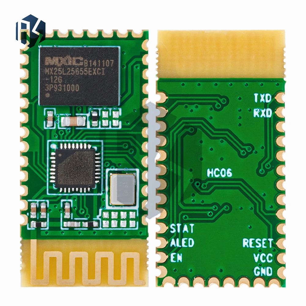 ‌HC-05  HC-06 Bluetooth 2.0+EDR Serial Module with 6-Pin/4-Pin Anti-Reverse Protection, UART TTL Interface  Auto-Pairing