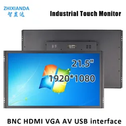 21.5 Inch Industrial Open Frame Monitor 1920*1080 Resistive Capacitive Touch Screen LCD Display With VGA HDMI BNC AV USB Port