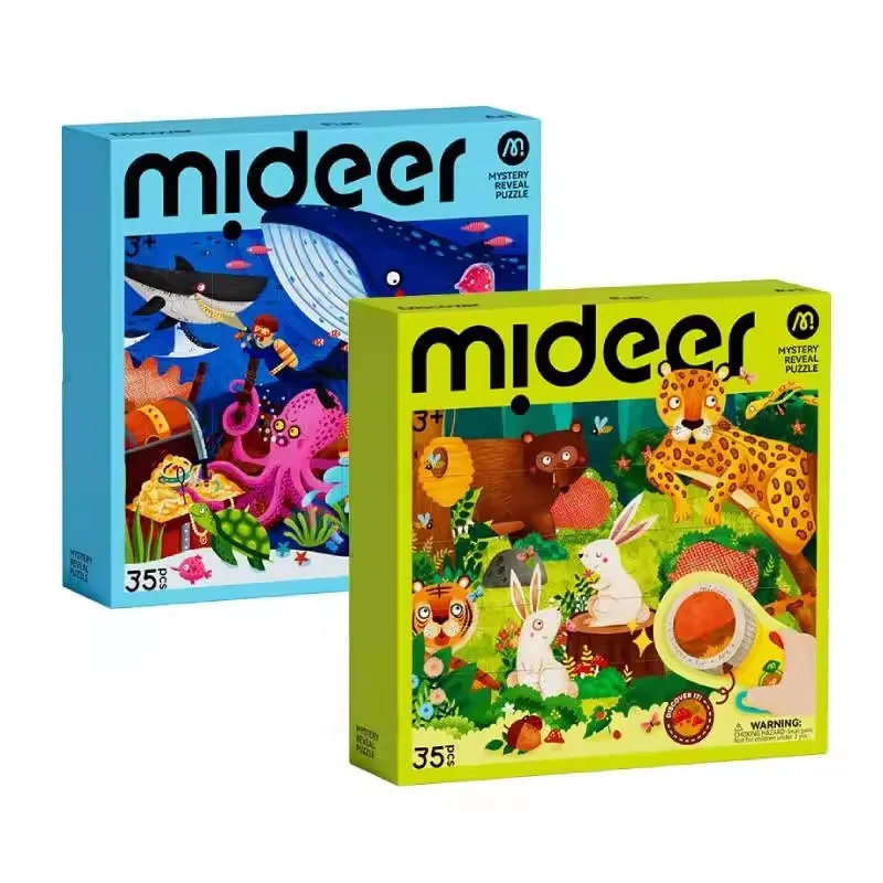 mideer-puzzle-mystere-revelateur-2-en-1-coffret-cadeau-jeu-de-decouverte-des-secrets-caches-pour-enfants-–-exploration-familiale-Ecologique