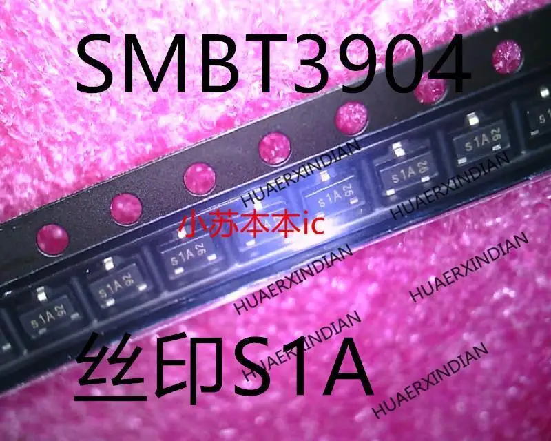 Novo original novo original smbt3904 3904 npn s1a sot-23 impressão s1a em estoque