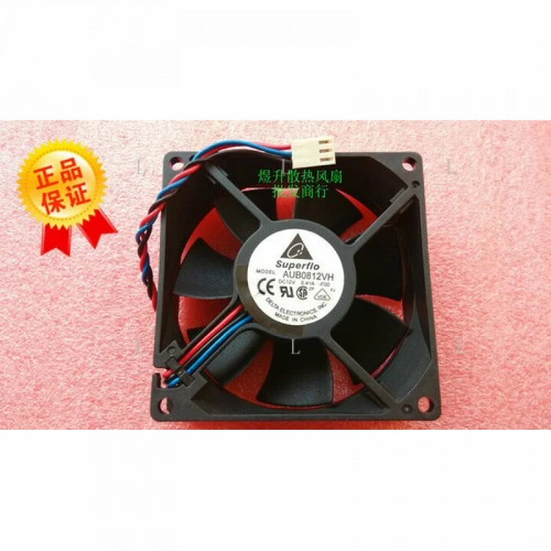 

L 8025 AUB0812VH -FOO DC12V 0.41A chassis power supply 8CM speed fan #D2