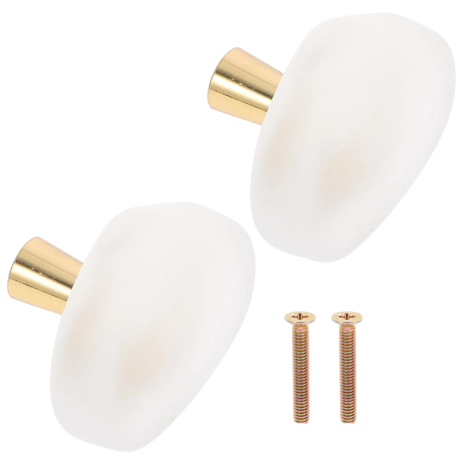 

2 Pcs Crystal Handle Door Knobs Cabinet Drawer Pulls Clear Dresser Handles Indoor
