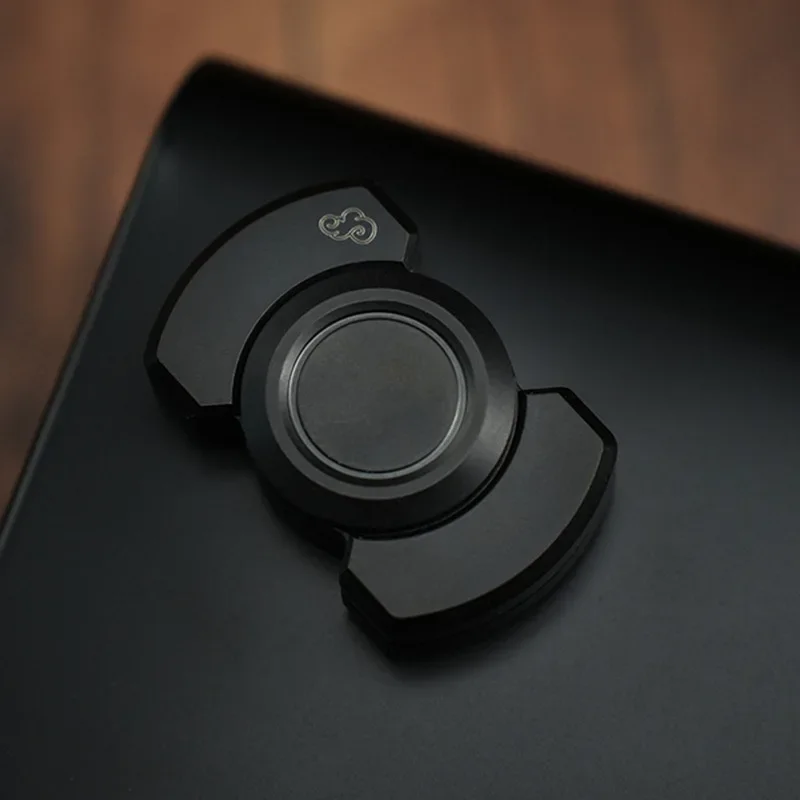 Push magnético moeda empurrando cartão fidget spinner sensorial alívio do estresse brinquedo háptico mecânico slider antiestresse aliviar ansiedade