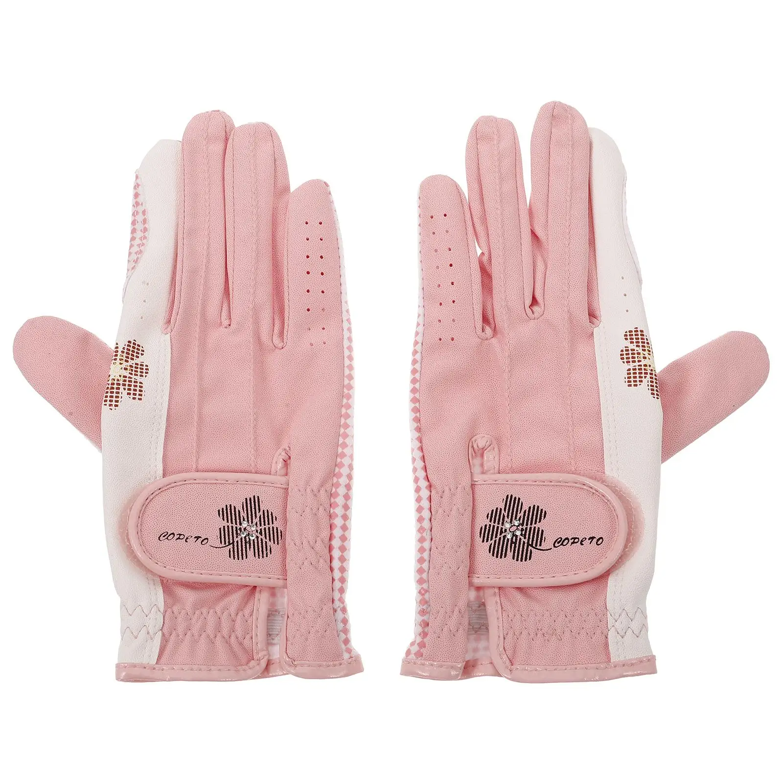 

Golf Gloves Women Both Hands Non-slip Durable Ladies Golfing Gloves Breathable Anti-slip Wear-resistant Female Fit Stylish