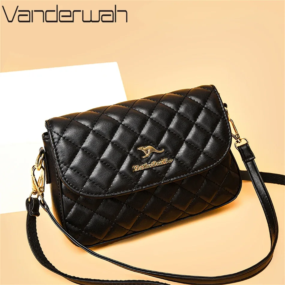 New Bolsa Feminina Sac A Main High Quality PU Leather Handbags Purse Women Bags Designer Shoulder Crossbody Bags for Female 2024
