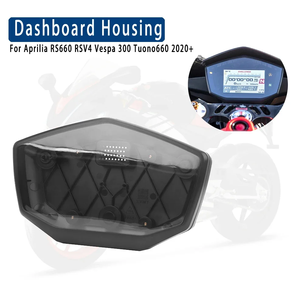 Speedometer Tachometer Shell Instrument Cover Case For Aprilia RS660 RSV4 Vespa 300 2020-2021 Guzzi 1200 2022-2024
