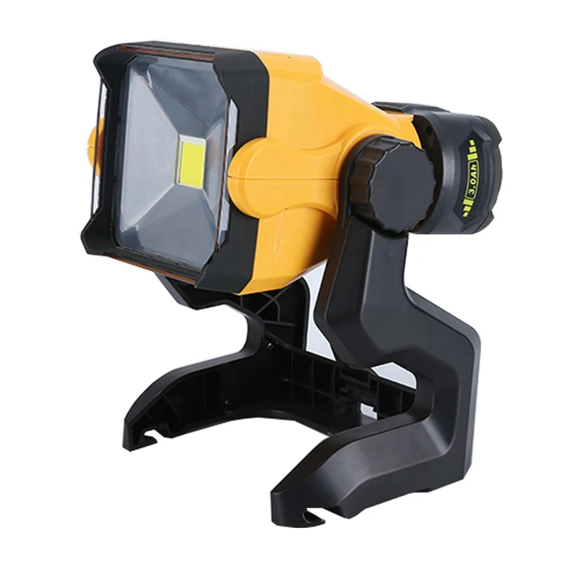 

LED Work Light 18W Work With Power Tools Battery For Dewalt For Makita For Ryobi 18V Or 20V Battery