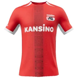 2024/25 AZ Alkmaar Home Red Kit Men's Youth Kids Shirt