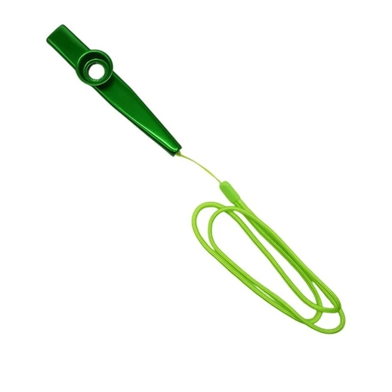 2026 New Music Lovers For Guitar Instrument Kazoo Flute Simple Design Lightweight Orff Percussion Instrument For Musicians Green
