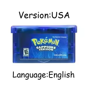 USA/EUR/ESP/ITA/NOE/FRA Pokemon Series Video Game Cartridge Pokemon Emerald FireRed LeafGreen Ruby Sapphire for GBA - Image 10