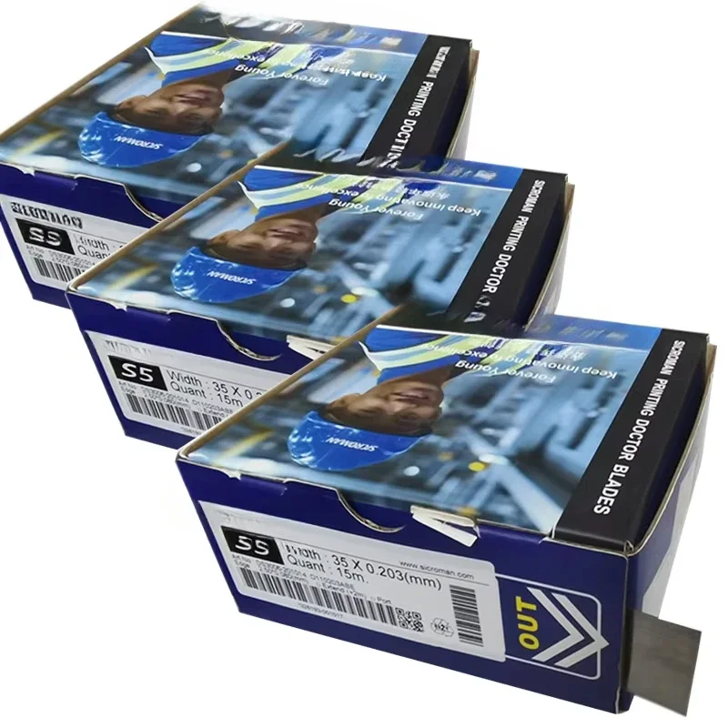 Factory Supply Gravure Doctor Blade Ink Scraper Of Printing Spare Parts