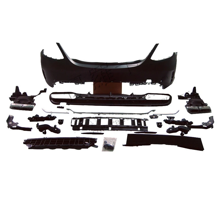 Picture 3: Body Kit for Mercedes Benz C-class W205 2015-2020 Change to C63 for Amg Model Include Front Bumper Grille Tail