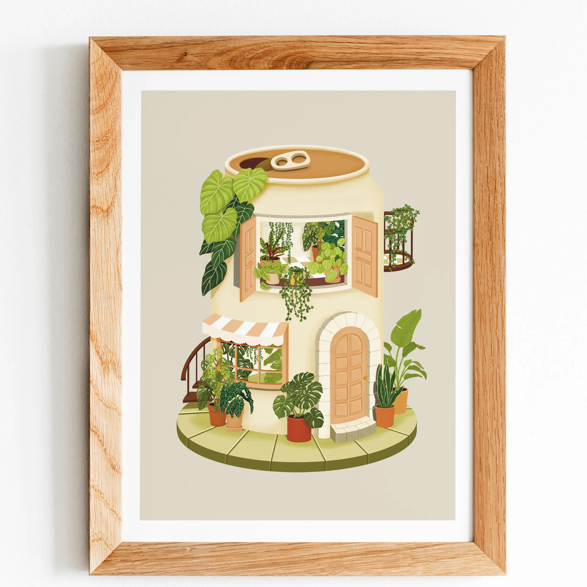 مقهى الخيال الفطر منزل كاميرا الصودا البوب شرب يمكن المشارك طباعة صور فنية للجدران قماش اللوحة غرفة ديكور المنزل #4