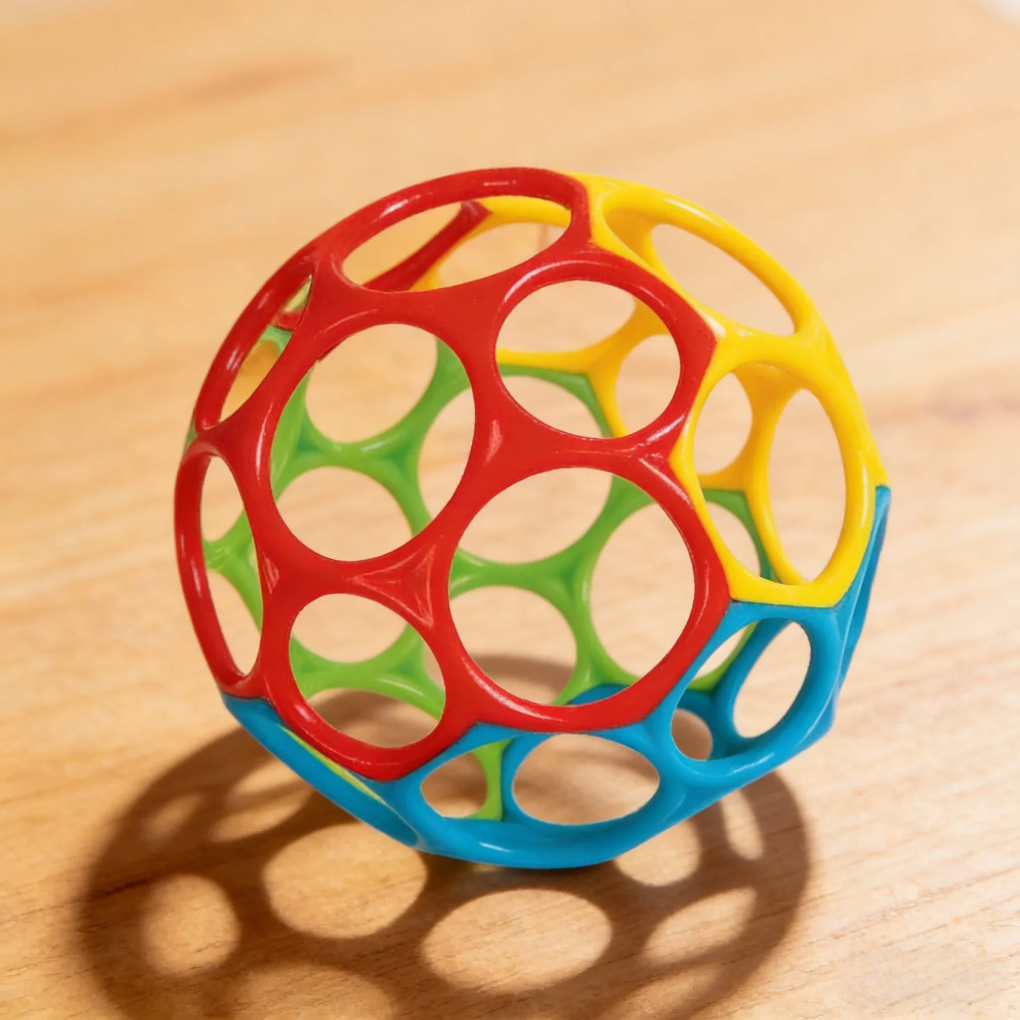 Babyrammelaars Speelgoed Kleurrijke Zachte Rubberen Bal Handbel Bijtring Hand Grijpen Oefening Spel Ontwikkelen Intelligentie Educatief Speelgoed