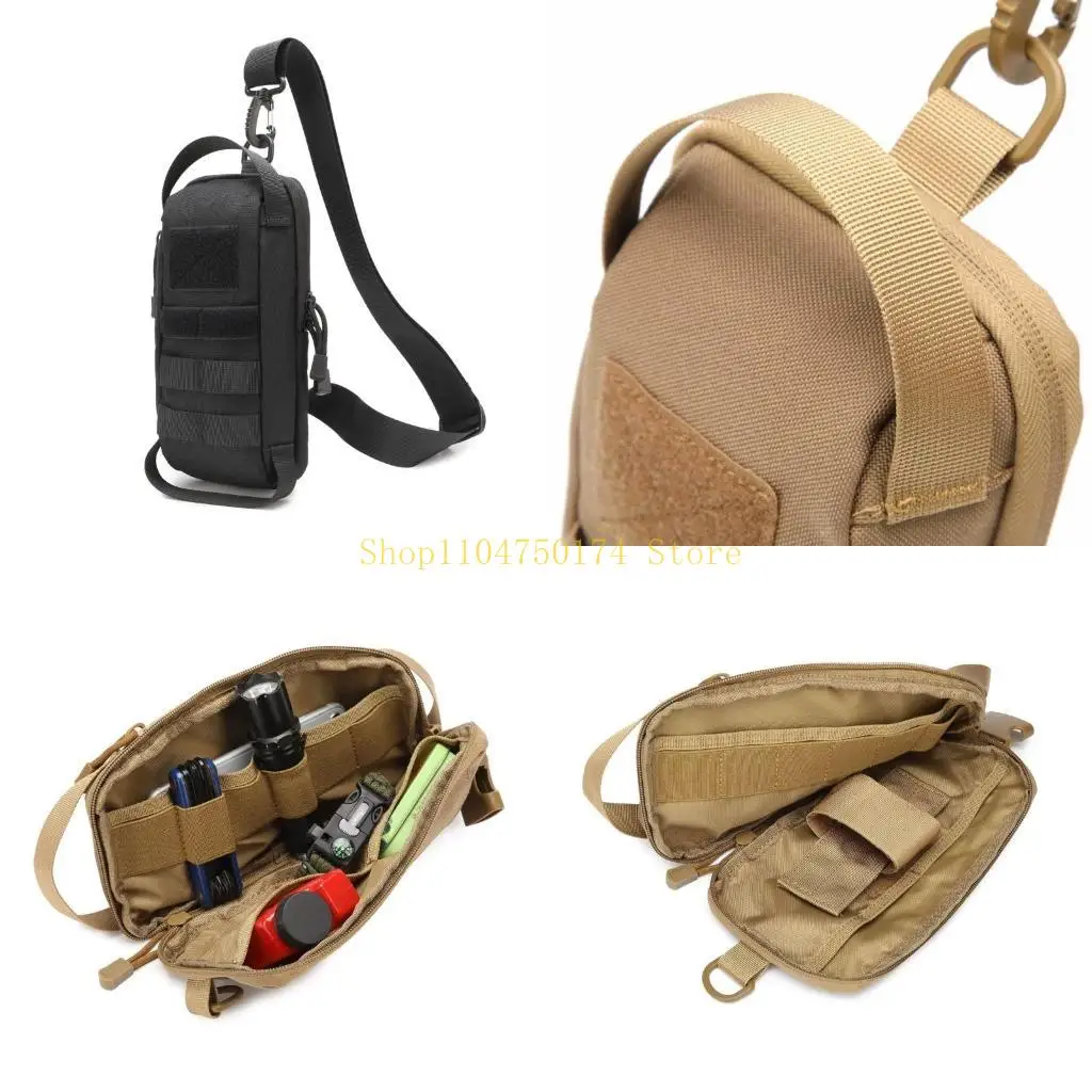 Electrician Gear 1680D Waterproof Fabric Spacious Front Access Pocket Crossbody Bag Tool Carriers Top Sale