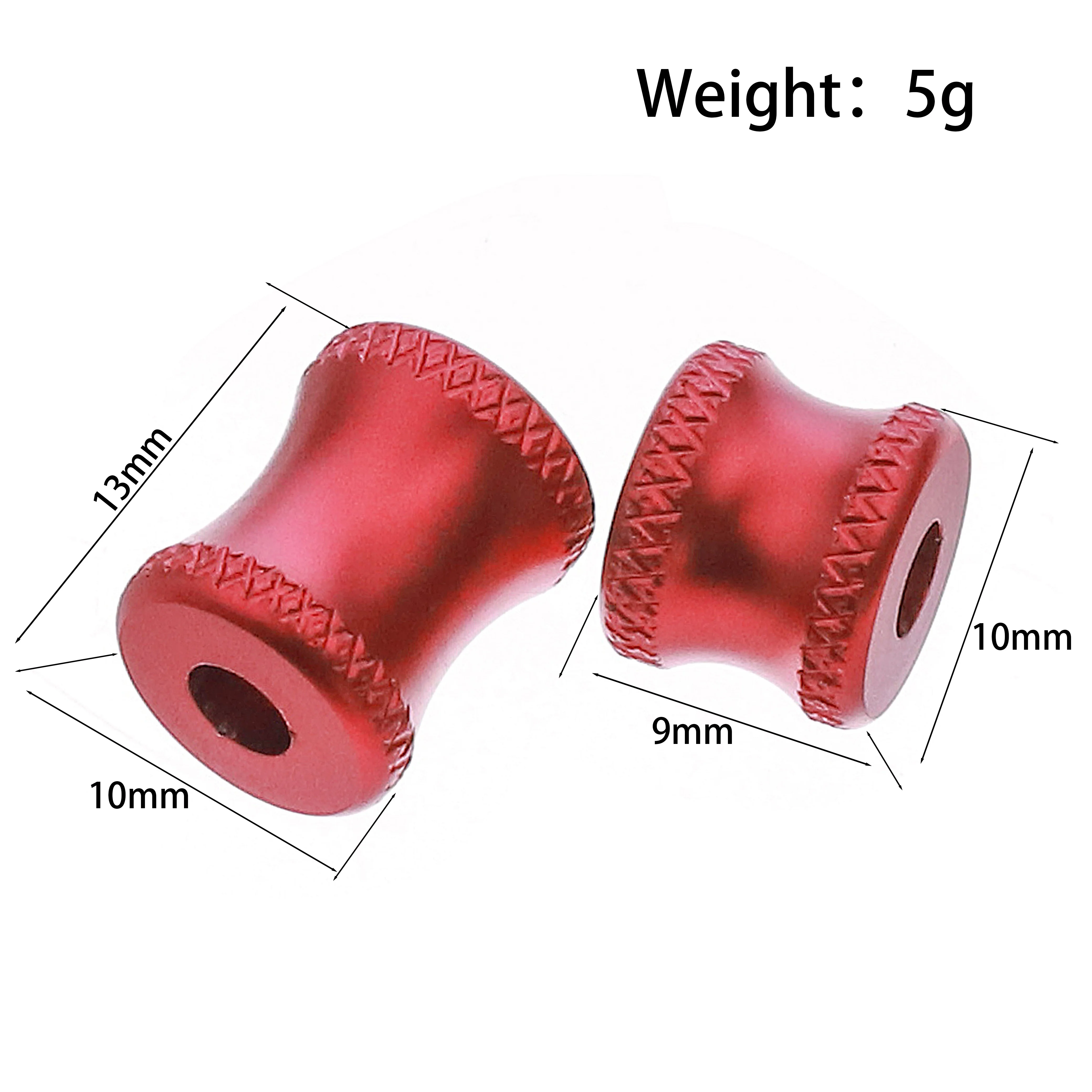 Upgrade CNC Aluminum Collar/Bushing for Rear Chassis Brace - Fit ARRMA 1/8 6S Kraton Talion Notorious Outcast RC Car Parts