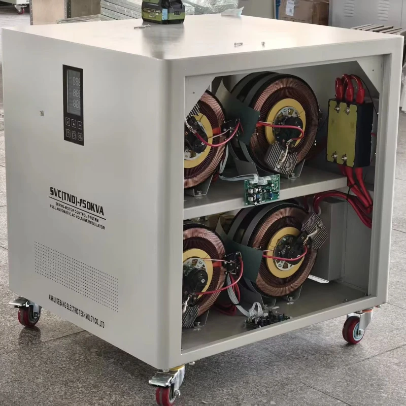 10kVA Voltage Stabilizer Automatic Voltage Regulator AVR Single Phase AC Voltage Stabilizer For Home Air Conditioner