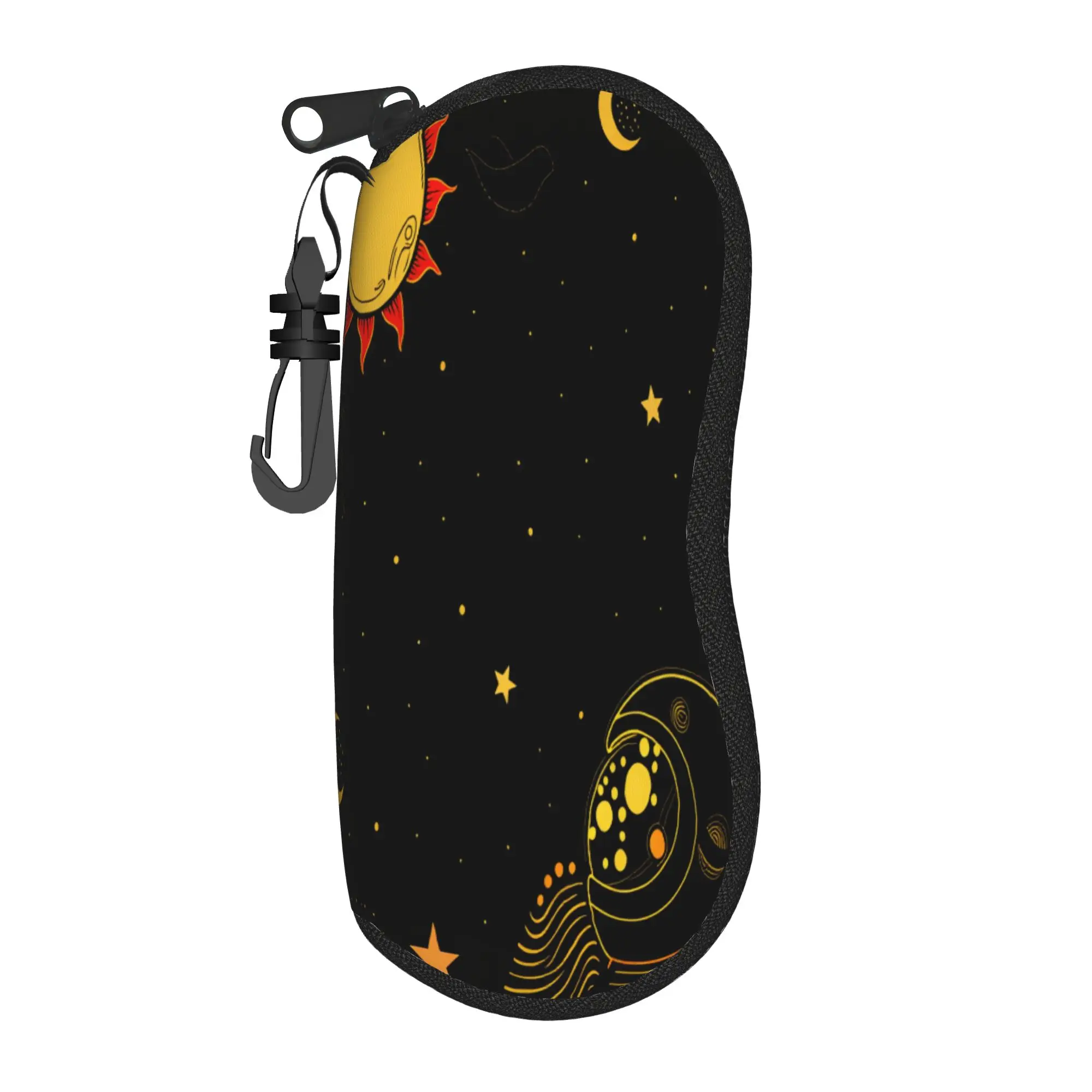 Galaxy Sunglasses  Glasses Case  Portable Sunglasses Pouch Vintage Travel Eyeglass Protector Unisex Eyewear Organizer