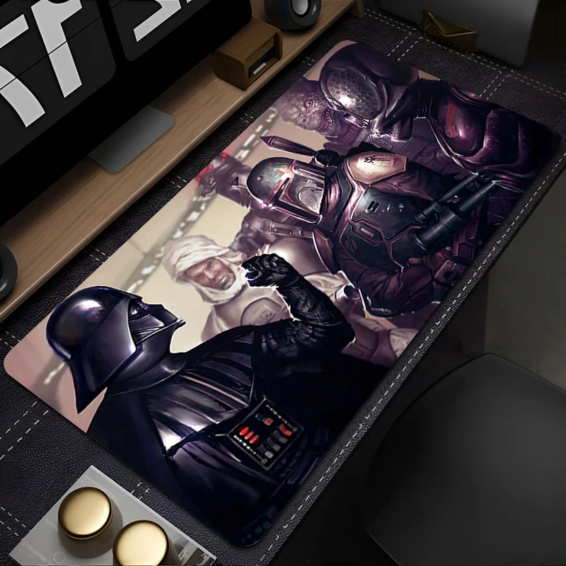 Podkładka pod mysz Gumowa podkładka pod mysz Gamingowa S-star W-wars D-darth V-dader Akcesoria PC Gamer Szafka Dywaniki Mata na biurko do biura Podkładka pod klawiaturę — zdjęcie produktu 3