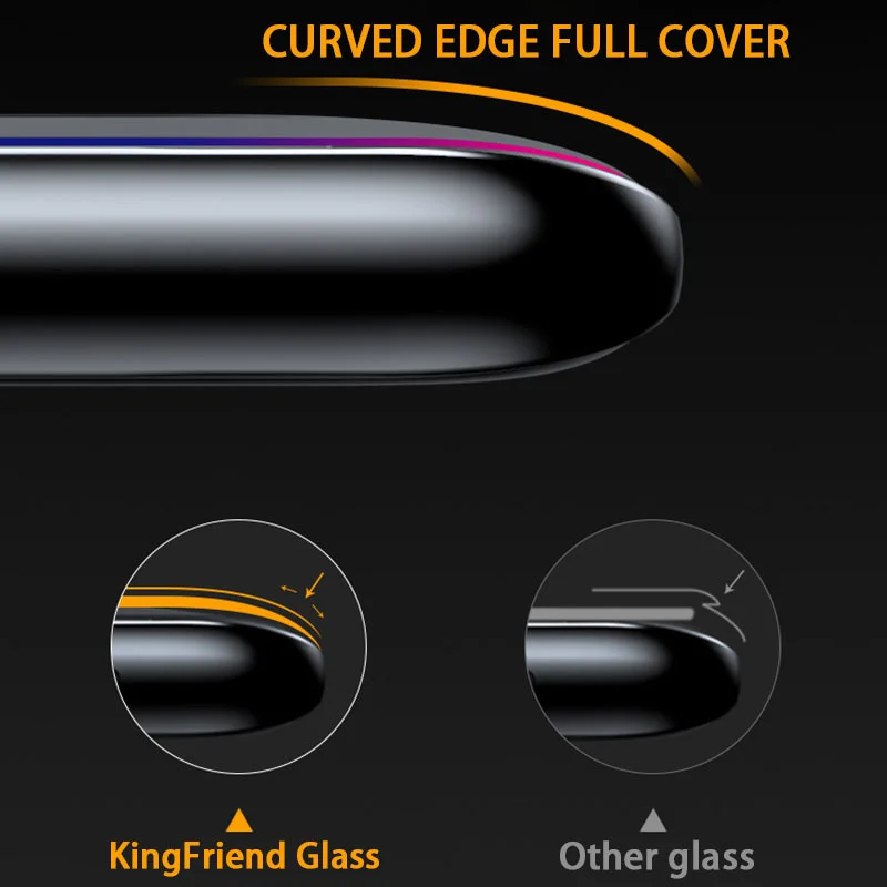 Curved Full Cover Tempered Glass For Samsung Galaxy S8 S9 Screen Protector Film For Galaxy S20 S10 Note 10 9 8 Protective Glas