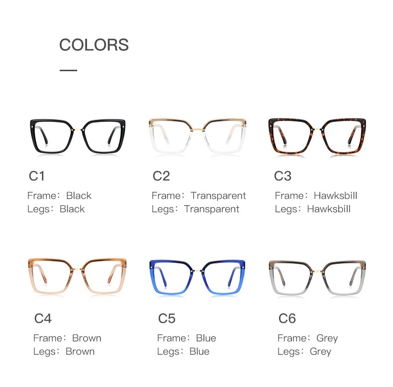 VANSITO 2025 Trending Ins Popular Optical Lenses Prescription Women's glasses frames