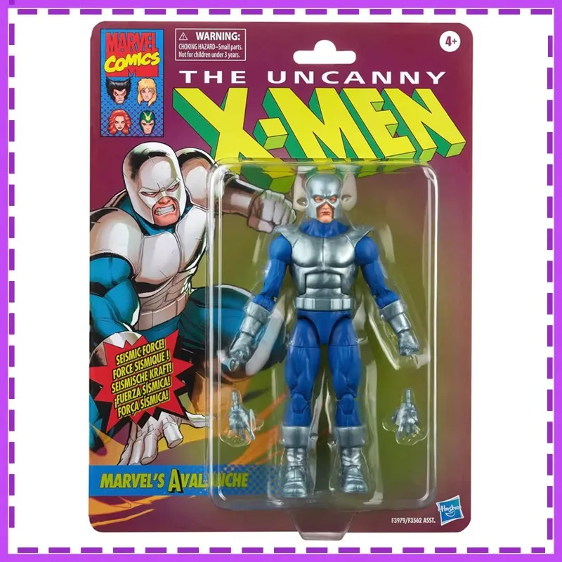 

Hasbro Marvel's Avalanche The Uncanny X-Men 6 INCHES Original Anime Action Figure Model Toys PVC Christmas Gifts or Collection