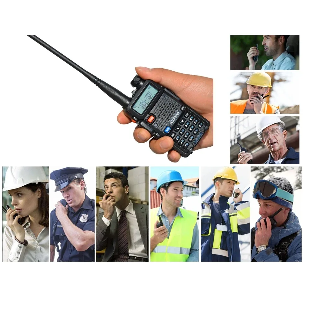 baofeng UV-5R  Wireless set radios  walki communication radio ham Two-way transceiver hunting camping  long range walkie talkie