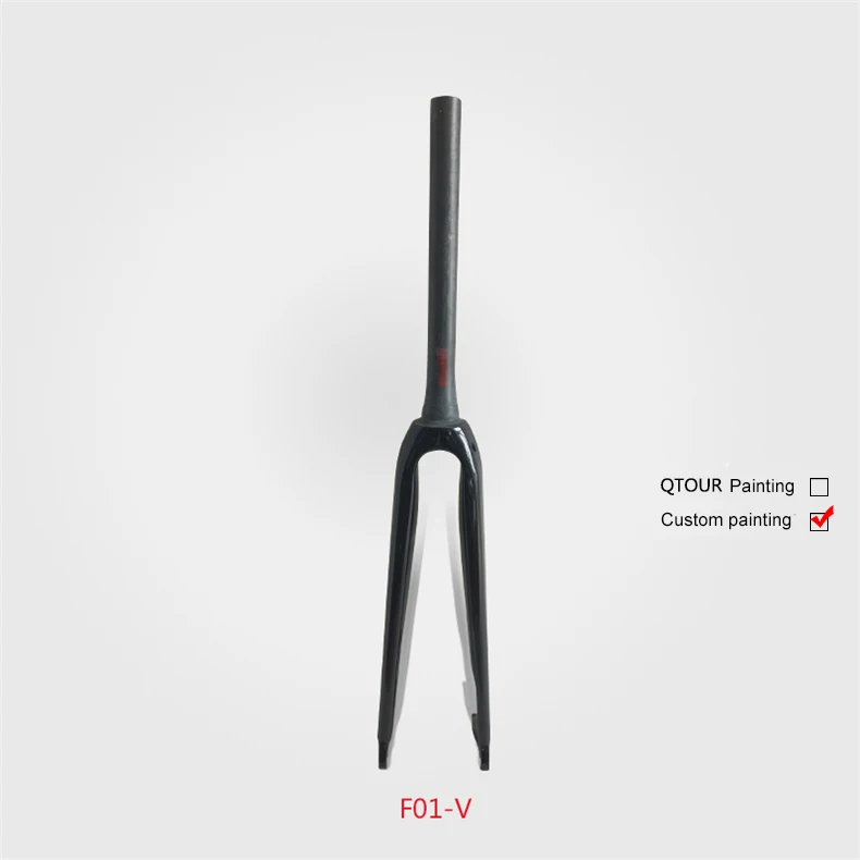 

Шоссейный велосипед F01 из углеродного волокна 700C, быстросъемный V-образный тормозной ствол, ось дискового тормоза, дорожная вилка для соревнований