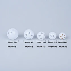 4PCS  24/26/28/34/38MM Plastic Sounder Rattle Ball High Quality Noise Generator Insert Dog Toy Pet Baby Squeak DIY Accessories