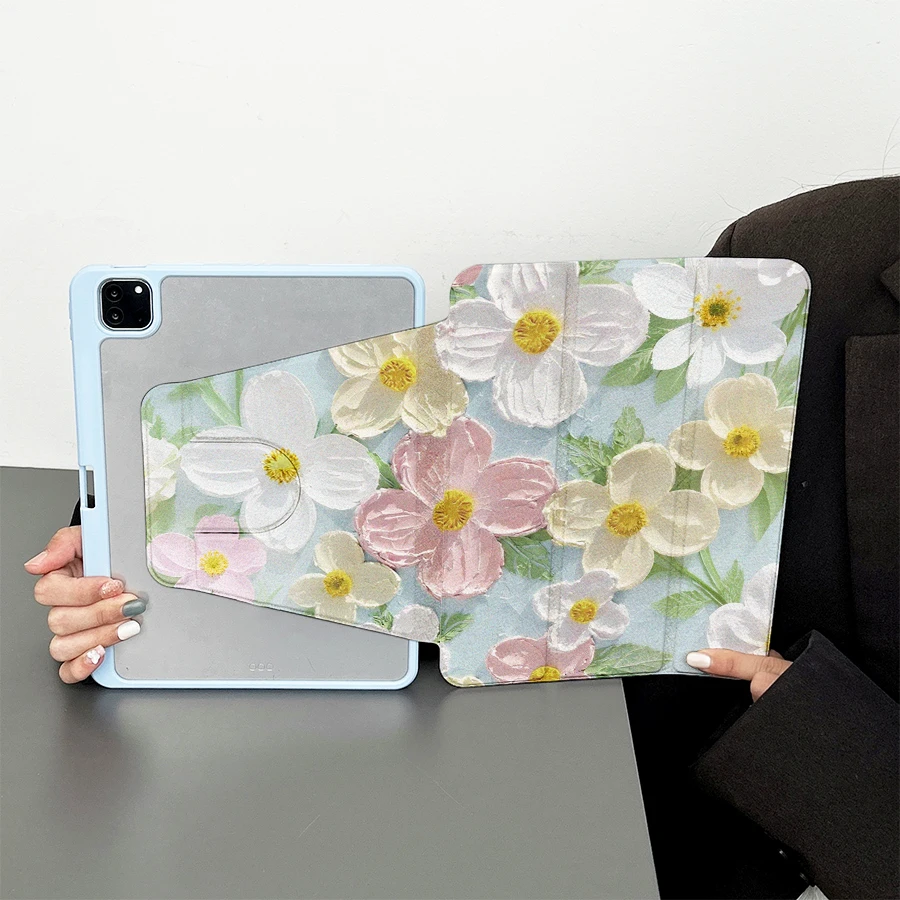 

Case compatible with iPad 10.9/Pro11/10th7/8/Air 4/5/Air 13(M3 2025)/Air 11(M3 2025)/Air 11(M3 2025)/(A16 2025)