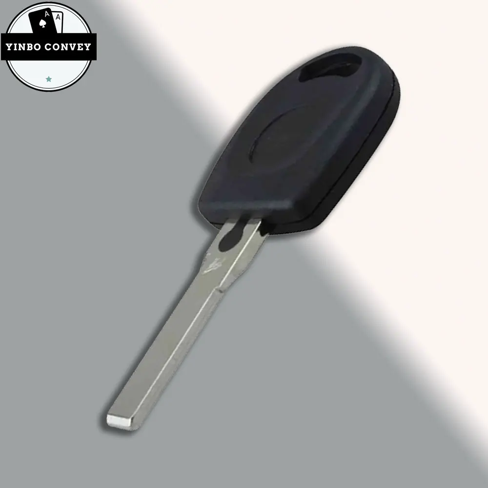 YINBO - Remote Car key Blank Shell ForVolkswagen (VW) B5 Passat Transponder Key HU66 Blade