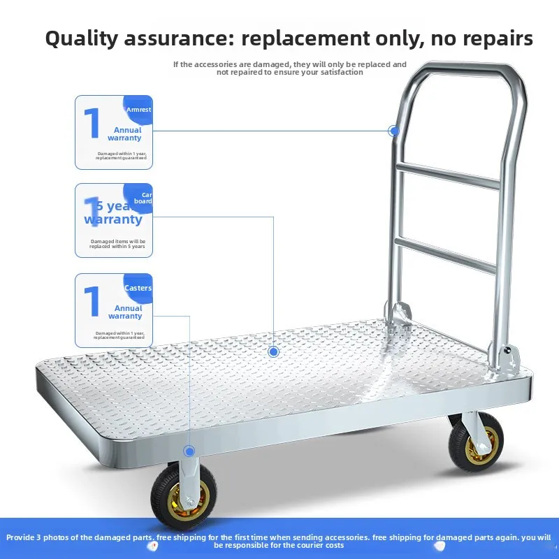 

Тележка YIGE, бортовая грузовик, движущийся автомобиль, прицеп, тянущий груз, складная стальная пластина, автомобильная тележка