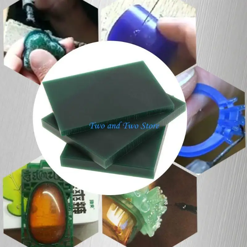 HX6F Jewelry Making Tool Carved Sculpture Wax Flat Top Injection Wax Plate