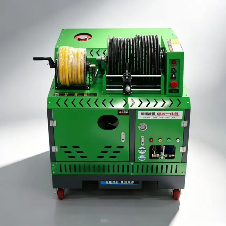 Industrial Heavy Duty Jetter Sewer Machine Drain Cleaner 100 Meter Hose 27HP Pipe Dredging Machine with Water tank
