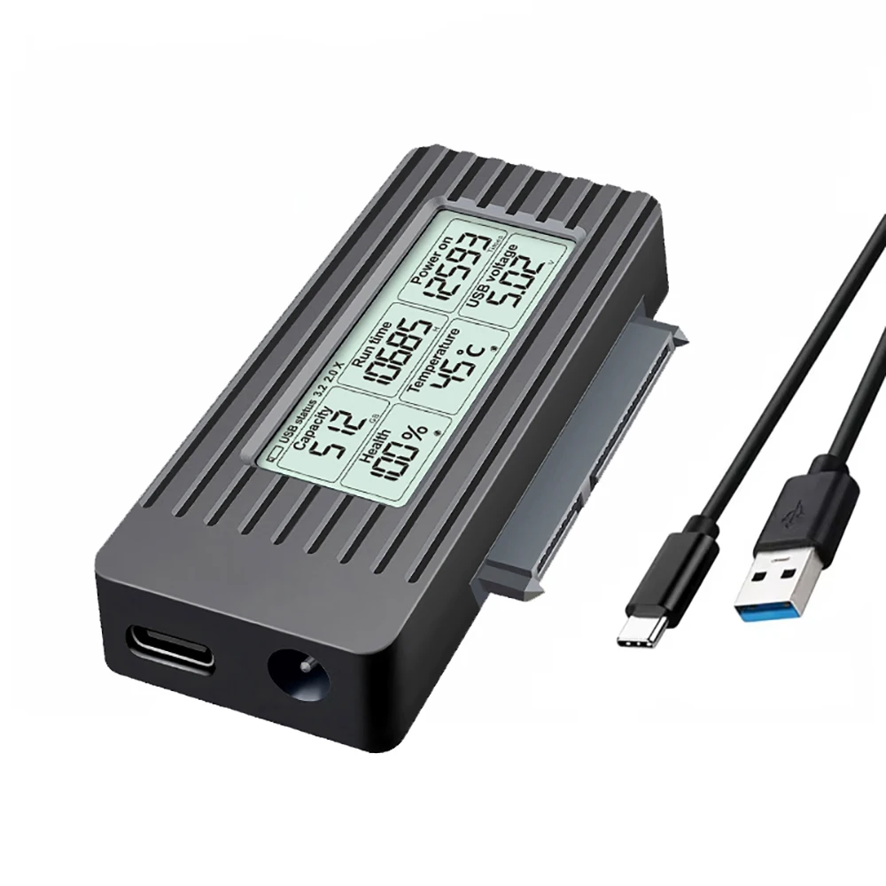 Kabel adaptera Kebidumei USB na SATA, konwerter USB3.2 na SATA do dysków twardych 2,5 i 3,5 cala, akcesoria do adaptera zewnętrznego — zdjęcie produktu 7