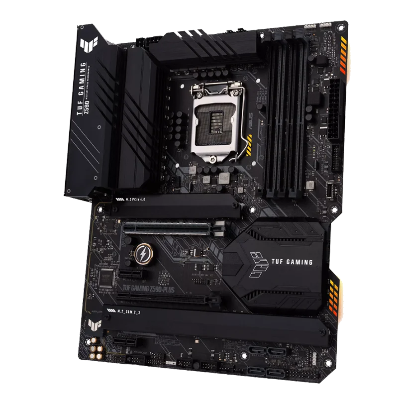 ASUS TUF GAMING Z590-PLUS WIFI LGA 1200 Intel Z590 ATX M.2 Desktop Motherboard