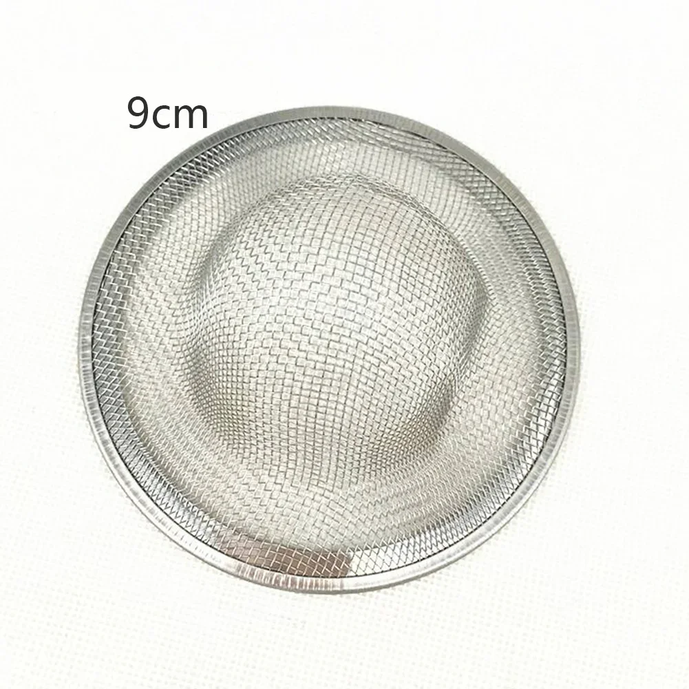 Sink Strainer Stainless Steel Hair Catcher Stopper Bathtub Shower Drain Hole Filter Mesh For Sink Bathroom Kitchen Accessories