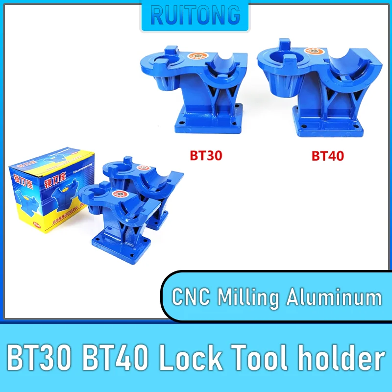 BT30 BT40 NT30 NT40 Lock Toolholder Aluminum Integrated Light Weight Tightening Locking CNC Parts Lathe Tool Holder BT NT