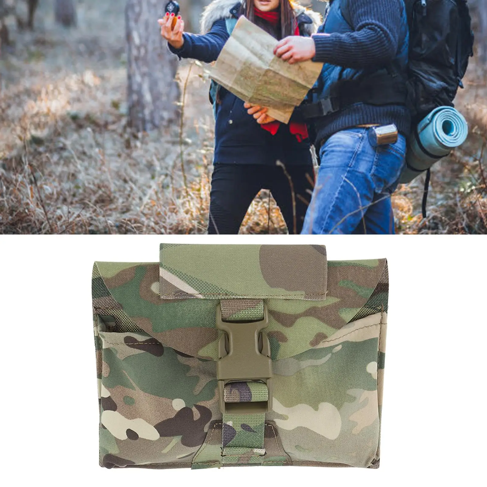 Multifunctional Molle Medical Pouch - Nylon Military  Bag for emergency Gear, Versatile & Durable