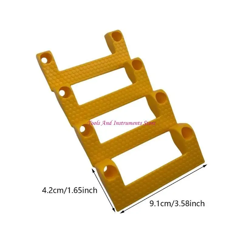 4PCS Băng đo công cụ lưu trữ công cụ tổ chức cho nhà và chuyên nghiệp sử dụng C7AC