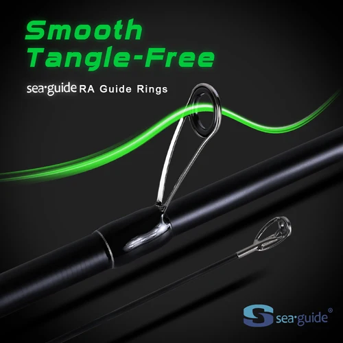 Imagen 2 del producto MIFINE HONOR-caña de pescar telescópica de fibra de carbono 24T, 2,1 M, 2,4 M, 2,7 M, giratoria de viaje, peso del señuelo, 3-18g, 6-27g