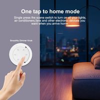 Tuya ZigBee Smart Knob Switch DIY Wireless Scene Button Rotatable Dimmer Switch Home Appliances Automation Linkage Remoter