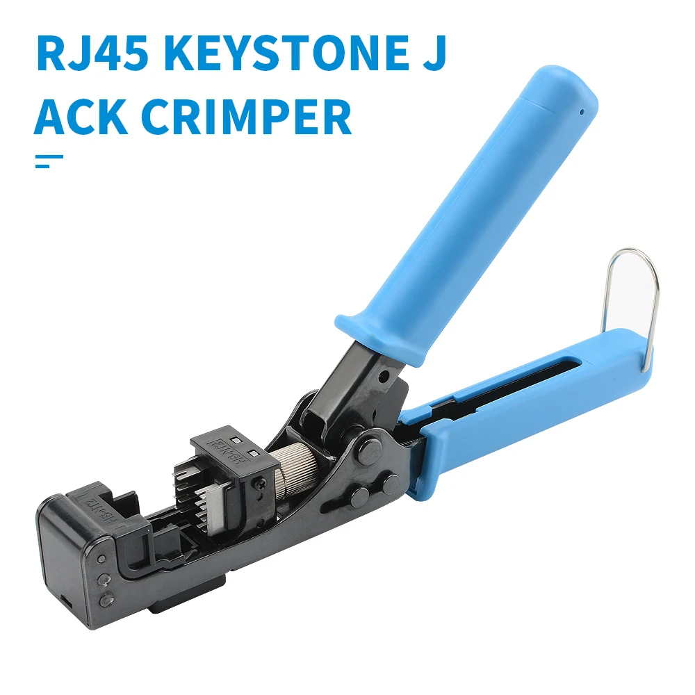 RJ45 cat5 cat5e cat6 Keystone Jack Pliers 90 Degree Termination Tool