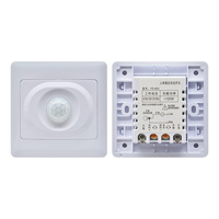 AC 110V LED PIR Motion Sensor Switch 220V IR Infrared Human Induction Detect Sensor Indoor Outdoor On Off Switch Light Switch